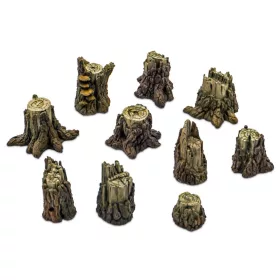 Green Stuff World Small Tree Stumps