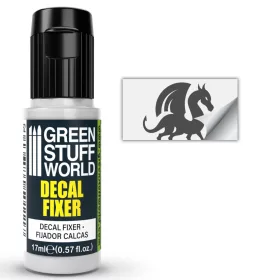   Green Stuff World Decal Fixer – 17ml matrica rögzítő folyadék makettekhez, figurákhoz és diorámákhoz