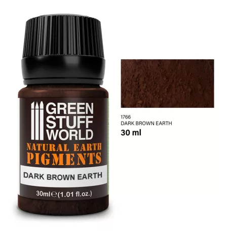 Green Stuff World Pigment DARK BROWN EARTH