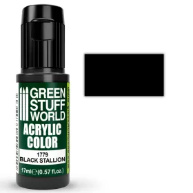 Green Stuff World Acrylic Color BLACK STALLION akrilfesték