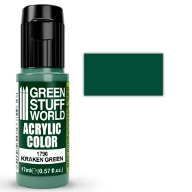 Green Stuff World Acrylic Color KRAKEN GREEN akrilfesték