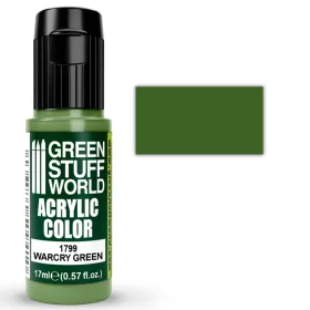 Green Stuff World Acrylic Color WARCRY GREEN akrilfesték