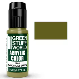   Green Stuff World Acrylic Color CAMOUFLAGE GREEN akrilfesték