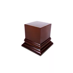   Green Stuff World Square Top Display Plinth 4x4 cm - Hazelnut Brown