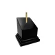 Green Stuff World Tapered Bust Plinth 5x5cm Black