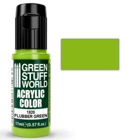 Green Stuff World Acrylic Color FLUBBER GREEN akrilfesték