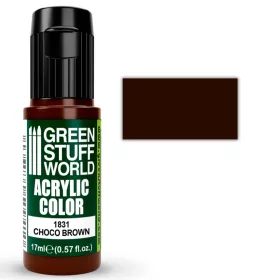 Green Stuff World Acrylic Color CHOCO BROWN akrilfesték