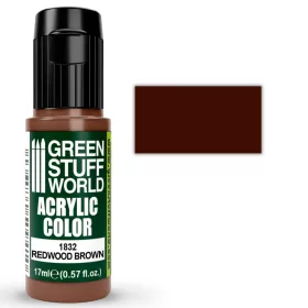 Green Stuff World Acrylic Color REDWOOD BROWN akrilfesték