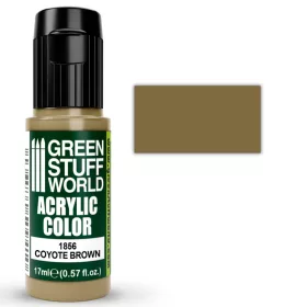Green Stuff World Acrylic Color COYOTE BROWN akrilfesték