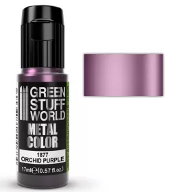   Green Stuff World Metallic Paint Orchid Purple 17ml – metál orchidea lila akrilfesték figurákhoz és makettekhez
