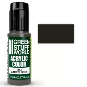 Green Stuff World Acrylic Color BARREL GREY akrilfesték