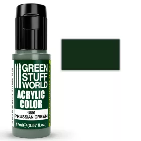 Green Stuff World Acrylic Color PRUSSIAN GREEN akrilfesték