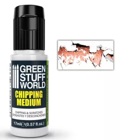   Green Stuff World Chipping Medium – 17ml kopás és lepattogzott festék effekt makettekhez és diorámákhoz