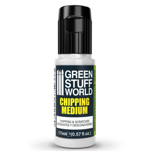 Green Stuff World Chipping Medium – 17ml kopás és lepattogzott festék effekt makettekhez és diorámákhoz
