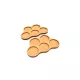 Green Stuff World MDF Movement Trays 32mm x5 - Skirmish
