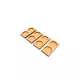 Green Stuff World MDF Movement Trays 25mm 2x1 - Skirmish Lines