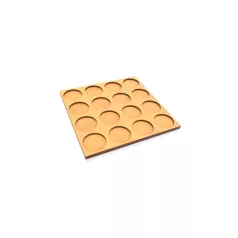   Green Stuff World MDF Movement Trays 32mm 4x4 -  Skirmish Lines
