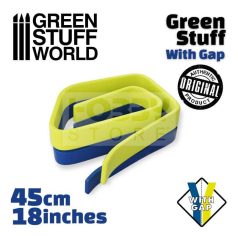   Green Stuff World - Green Stuff Tape 18 inches WITH GAP - két komponensű tömítő formázó putty 45 cm - 8436574503616ES