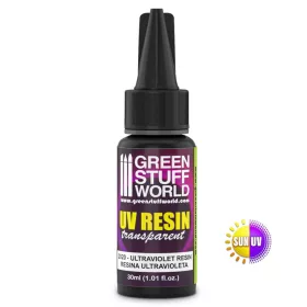   Green Stuff World UV Resin 30ml Water Effect – víztiszta UV gyanta vízeffekt készítéséhez