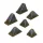 Green Stuff World Dragon Teeth Traps for Tanks 1:48-1:35