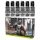 Green Stuff World Metallic Paints Set - Silver – 6×17ml ezüst és sötét metál akrilfesték készlet