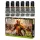 Green Stuff World Metallic Paints Set - Gold – 6×17ml arany, bronz és réz metál akrilfesték készlet