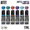 Green Stuff World Metallic Paints Set - Colours – 6×17ml színes metál akrilfesték készlet