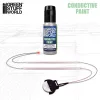 Green Stuff World Conductive Paint with Silver – 15ml ezüsttartalmú elektromosan vezető akril festék LED-ekhez és diorámákhoz