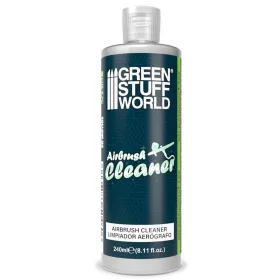   Green Stuff World Airbrush Cleaner 240ml – airbrush tisztító folyadék akrilfesték-maradványok eltávolításához