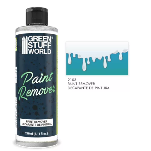 Green Stuff World Paint Remover 240ml – festékeltávolító makettekhez és figurákhoz