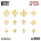 Green Stuff World Fleur de Lys Symbols