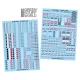 Green Stuff World Waterslide Decals - Robot Signals