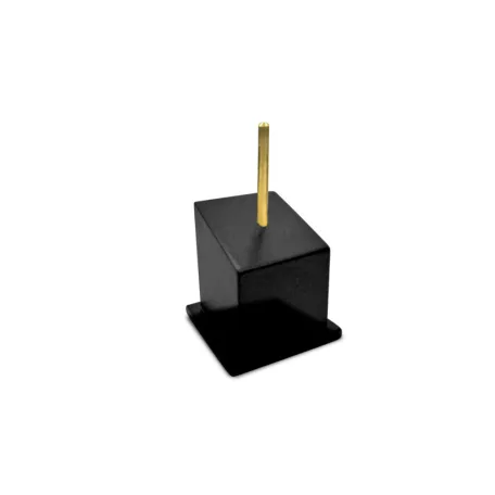 Green Stuff World Tapered Bust Plinth 2.5x2.5cm Black