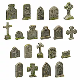 Green Stuff World Gravestones 1:48-1:35