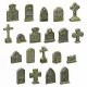 Green Stuff World Gravestones 1:48-1:35