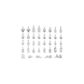 Green Stuff World Potion and Liquor Bottles 1:48-1:35