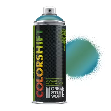 Green Stuff World SPRAY Chameleon STORM SURGE GREEN 400ml