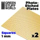 Green Stuff World Photo-etched Plates - Large Squares