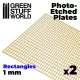 Green Stuff World Photo-etched Plates - Large Rectangles