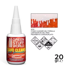   Green Stuff World CA Glue Debonder 20ml – cianoakrilát ragasztó eltávolító gél