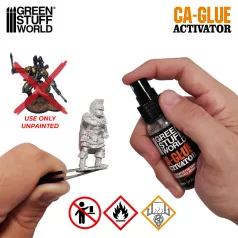   Green Stuff World CA Glue Activator 30ml – pillanatragasztó gyorsító aktivátor
