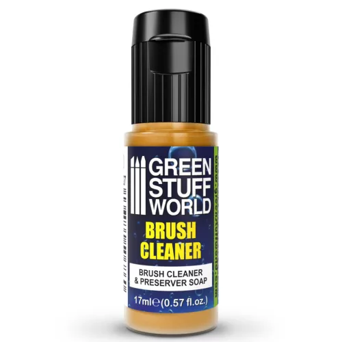 Green Stuff World Brush Soap Cleaner and Preserver – 17ml ecsettisztító és ecsetápoló szappan figurafestő ecsetekhez