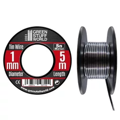 Green Stuff World Flexible tin wire roll 1mm