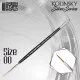 Green Stuff World SILVER SERIES Kolinsky Brush - Size 00