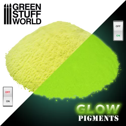 Green Stuff World Glow in the Dark - REALITY YELLOW-GREEN