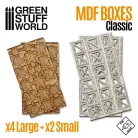 Green Stuff World Classic Wood Crates 1:48-1:35