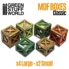Green Stuff World Classic Wood Crates 1:48-1:35