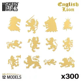 Green Stuff World English Lion Symbols