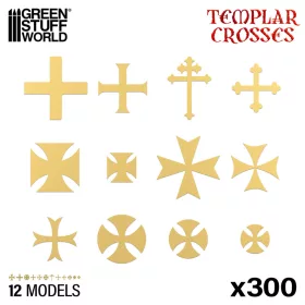 Green Stuff World Templar Cross Symbols