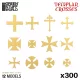 Green Stuff World Templar Cross Symbols